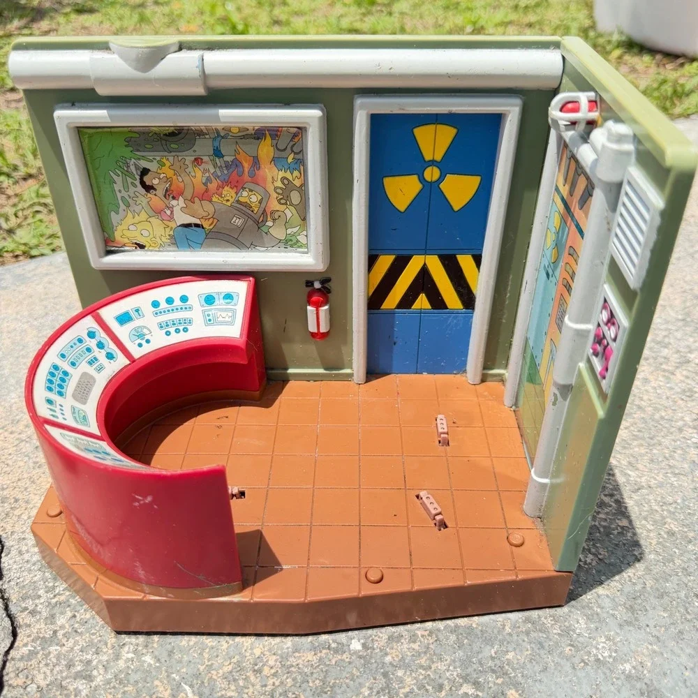 The Simpsons World of Springfield Playset Lot 6 Sets 2 Figures Playmates Vintage